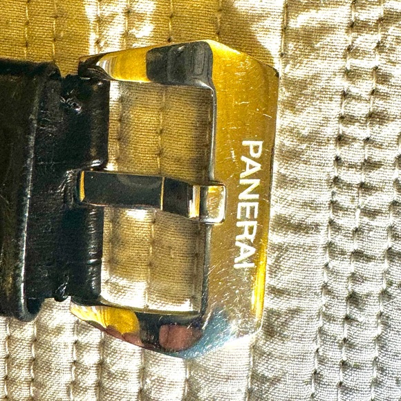 Authentic Paneria alligator leather strap with buckle. 26mm - Picture 4 of 5